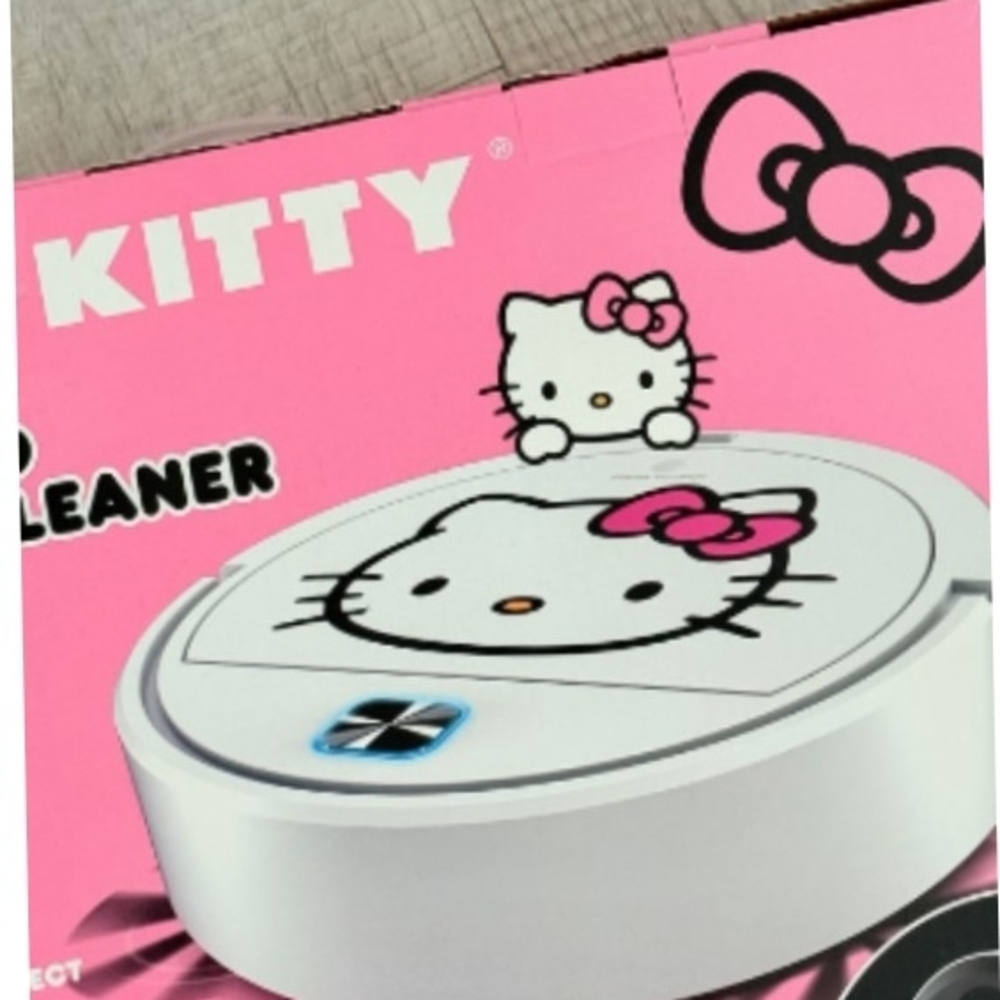 Hello Kitty Pink & White Robotic Cleaner